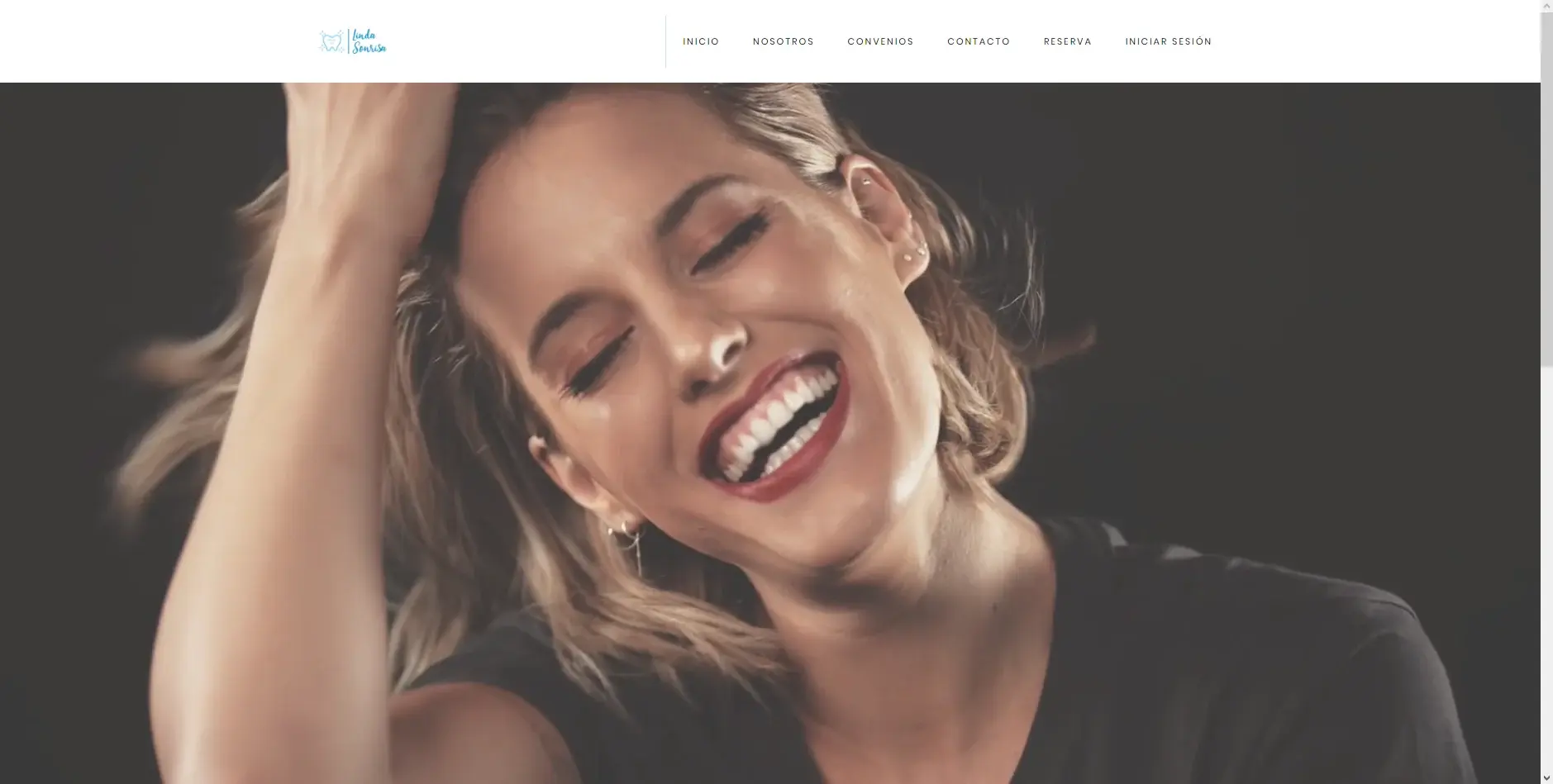 Linda Sonrisa Landing Page