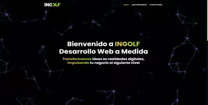 Ingolf Landing Page